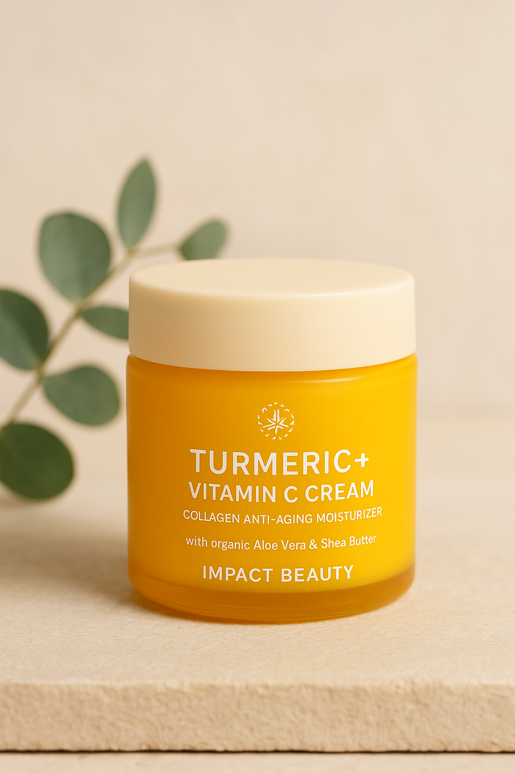 Crème visage au curcuma
