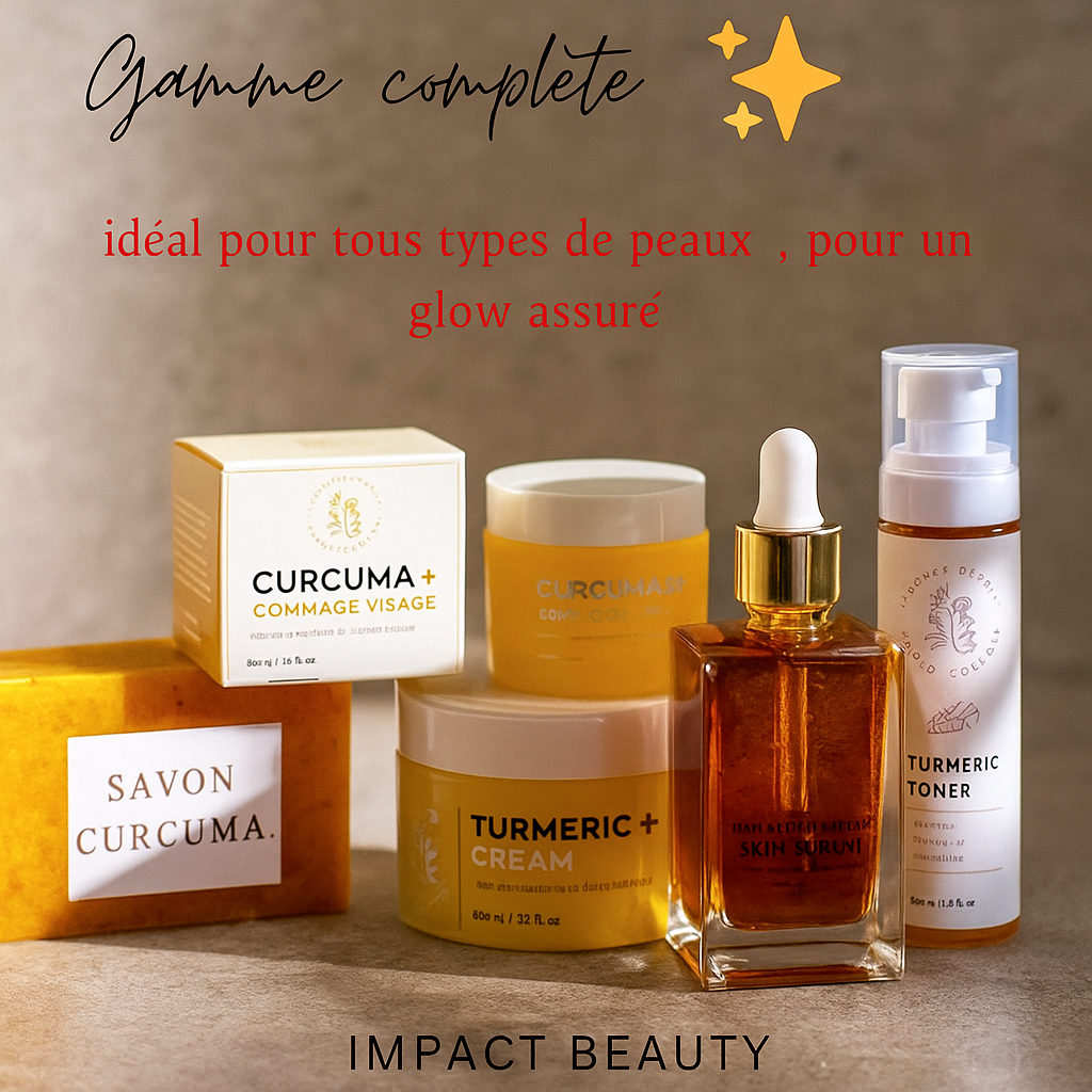 Gamme complète au curcuma
